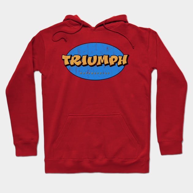 Triumph Vintage Hoodie by Shiyi Studio